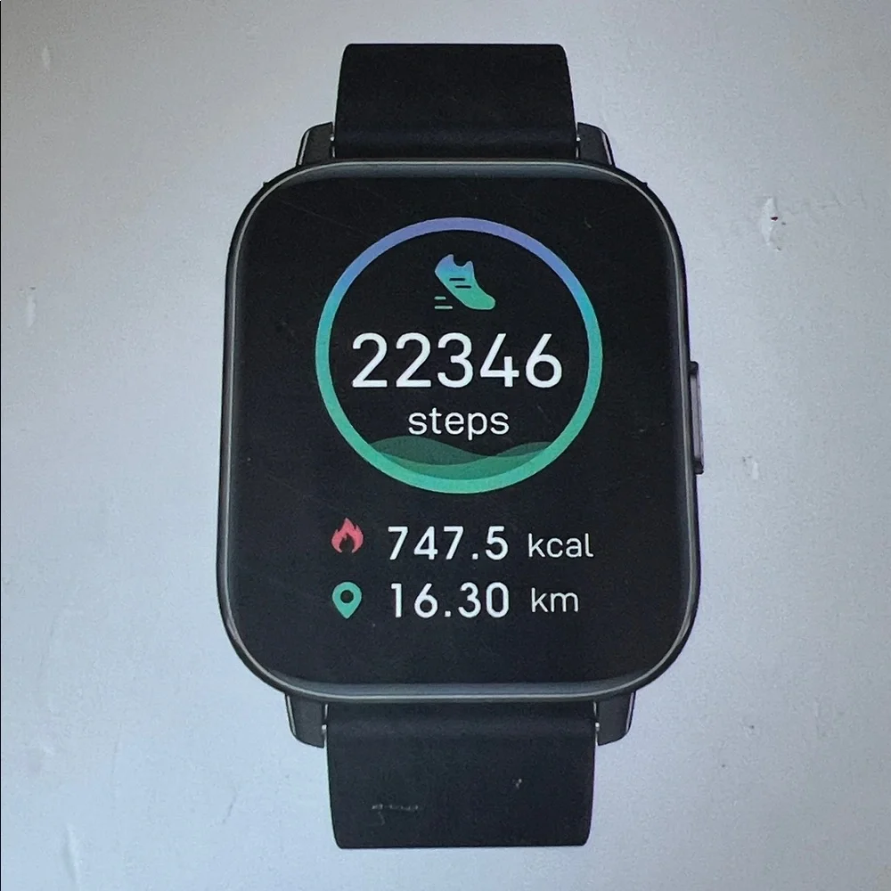 Molocy P32 Black Smart Watch, New in Box